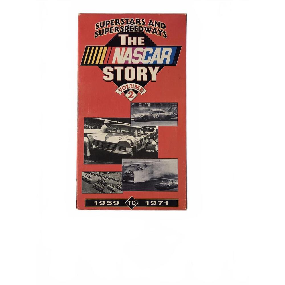 The Nascar Story Volume 2: 1959 - 1971 VHS Tape | Vintage - 75 Minute - 1994